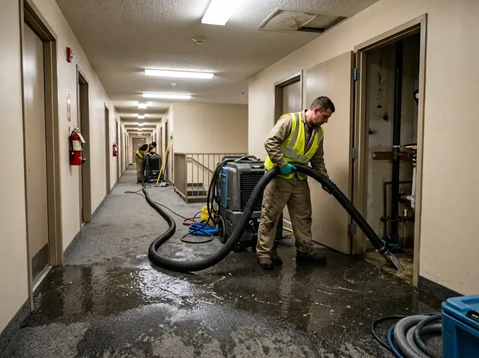 multi-unit-apartment-hallway-f-005 — frequently asked questions, Emergency Burst Pipe Water Extraction & Removal in Glencoe,…